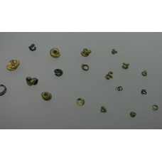 Early Barrow Culture, mini gold spirals, horn-like